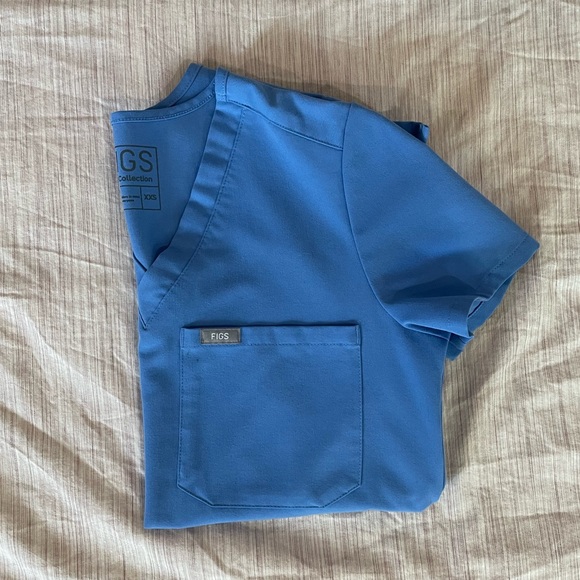 Figs Other - FIGS Ceil Blue Top